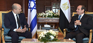В Шарм аш-Шейхе состоялась встреча премьер-министра Израиля и президента Египта