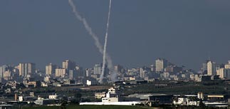 Предпринята попытка обстрела Израиля из сектора Газы
