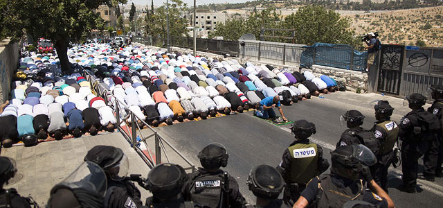 Первая пятница Рамадана после теракта в Тель-Авиве