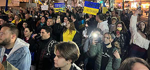 "Путин &#8211; враг России". В Тель-Авиве прошел марш в поддержку Украины