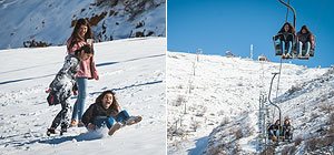 Снежное Рождество на Хермоне, но горнолыжный сезон не открыт