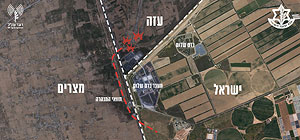 ВВС ЦАХАЛа уничтожили туннель на границе с Египтом, который вел из Газы в Израиль
