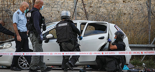 Подозрение на автомобильный теракт около Иерусалима