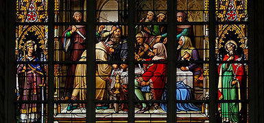 Брюссельский собор демонтировал витраж с кровавым наветом, архиепископ принес извинения евреям