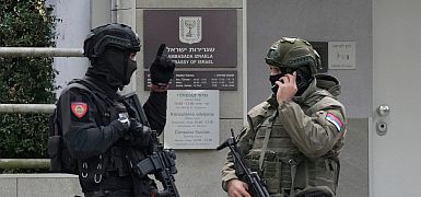 Теракт у посольства Израиля в Сербии, ранен охранник