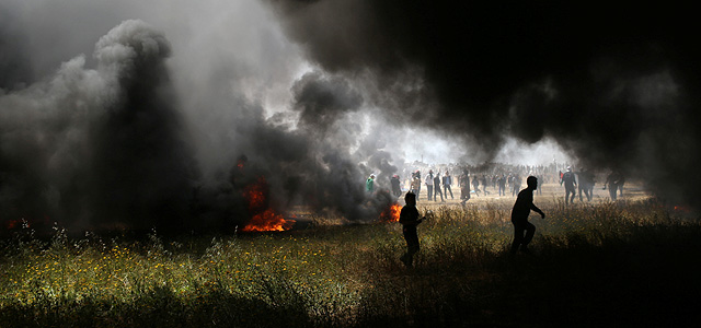 Вторая пятница "марша возвращения" на границе Газы