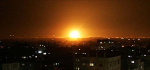 ВВС ЦАХАЛа нанесли серию ответных ударов по сектору Газы. Подробности