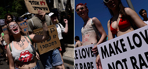 "Марш шлюх 2017" в Тель-Авиве: любовь, а не насилие. Фоторепортаж