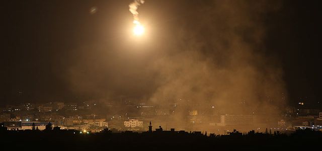 Боевые действия в Газе: ракетный обстрел, попытка диверсии, удары ЦАХАЛа