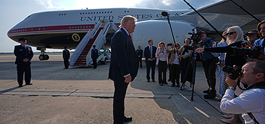 Трамп совершил первый перелет на новом Air Force One – "летающем Белом доме", подаренном Катаром