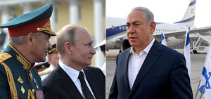 В ходе визита в Сочи Нетаниягу встретится с Владимиром Путиным и Сергеем Шойгу
