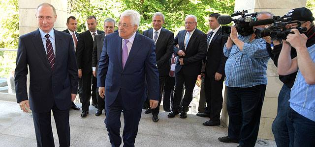 Путин и Аббас в Сочи: "Нельзя урегулировать палестино-израильский конфликт без России"