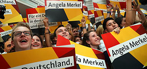 Выборы в Германии: по данным экзит-полов лидирует партия Ангелы Меркель