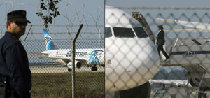 Угон египетского самолета на Кипр: заложники освобождены, преступник задержан