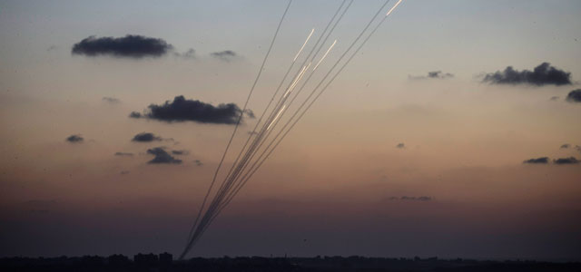 Территория Израиля подверглась обстрелу из Газы