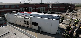 Реакция машиниста спасла десятки пассажиров в Ницаним