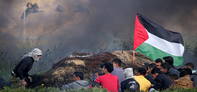 "Марш миллионов": начались столкновения на границе сектора Газы
