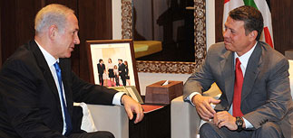 AFP: Нетаниягу тайно встретился в Аммане с Абдаллой II