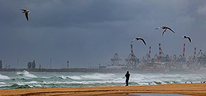 Шторм "Байрон" в Израиле. Фоторепортаж