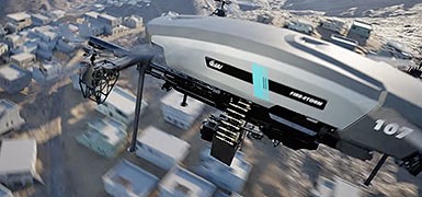 Израильский беспилотник, оснащенный пулеметом, успешно прошел испытания