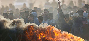 "Марш возвращения" ХАМАСа на границе Газы. Фото и видеоматериалы
