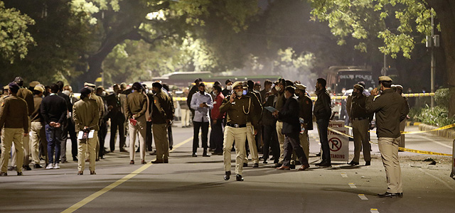 Взрыв возле посольства Израиля в Нью-Дели. Ведется следствие