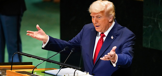 Дональд Трамп с трибуны Генассамблеи ООН: "Верните всех заложников немедленно"