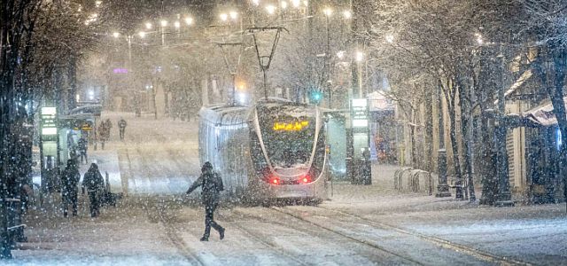 Зимняя буря "Элпис" в Израиле: снег в Иерусалиме и других горных районах страны