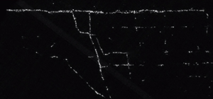 Огни транспортных колонн, покидающих Газу: из города эвакуировались 550 тысяч человек