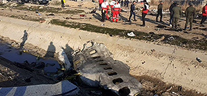 В Иране потерпел катастрофу украинский самолет, на борту которого находились 176-177 человек