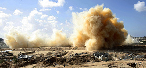 Египетские военные впервые обнаружили и уничтожили "стальной туннель" на границе Газы