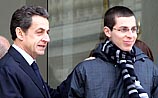 Саркози на встрече с Шалитом: вы человек высокого мужества