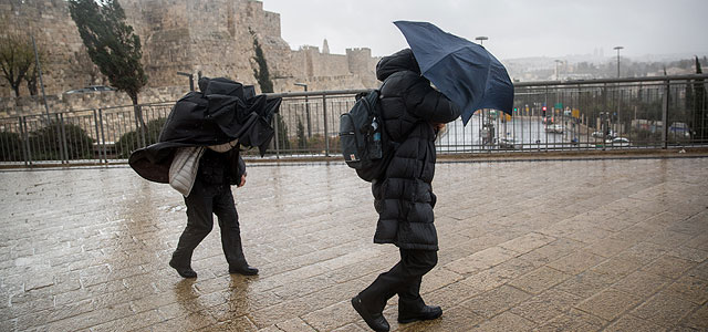 В Израиле начался второй зимний шторм 2018 года