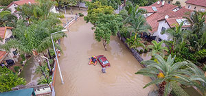 Ноябрьский потоп в Ашкелоне. Фоторепортаж