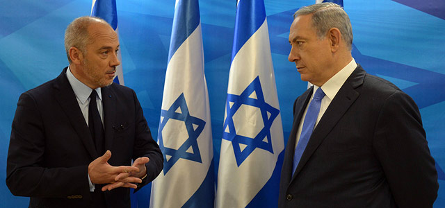 Ришар на встрече с Нетаниягу: Orange против бойкота Израиля