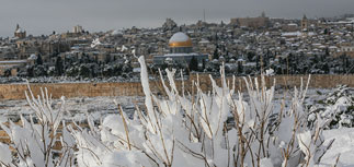 Израиль в снегу: от Голан до Негева