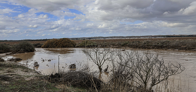 В Израиле – зимние дожди с грозами, из-за наводнений перекрыты некоторые трассы