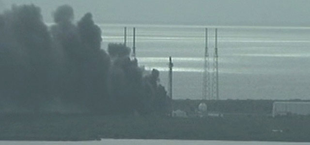 Ракета Falcon 9 взорвалась во время испытаний во Флориде