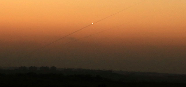 Израиль подвергся обстрелу из сектора Газы