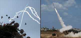 Новые ракетные обстрелы территории Израиля из Газы