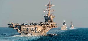 Виткофф и Кушнер посетили авианосец Abraham Lincoln. СМИ: это послание Ирану