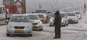 Израиль готовится к чрезвычайным ситуациям во время снежной бури