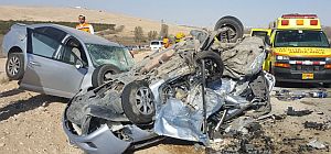 В результате ДТП в Негеве погибли три человека
