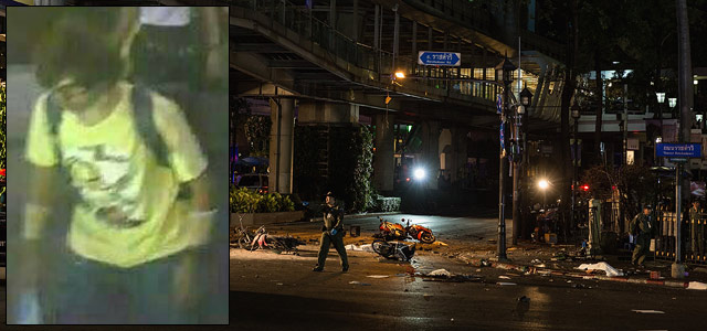 Опубликованы фотографии бангкокского террориста