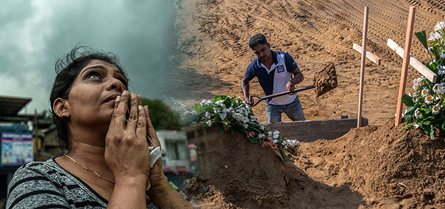 "Пасхальные" теракты на Шри-Ланке: число жертв возросло до 359
