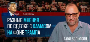Разные мнения по сделке с ХАМАСом на фоне Трампа. Видеокомментарий Габи Вольфсона