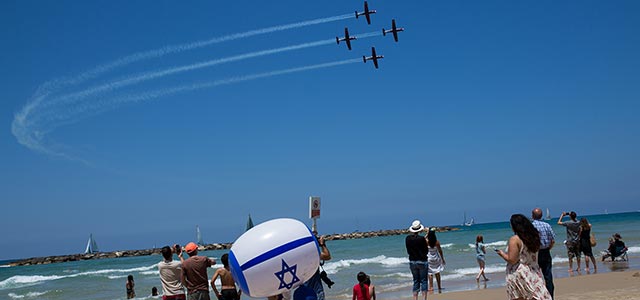 Состоялся парад ВВС ЦАХАЛа, приуроченный ко Дню независимости