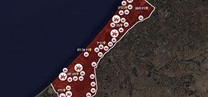 За 19 ночей ЦАХАЛ атаковал более 100 объектов ХАМАСа в секторе Газы