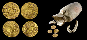 "Древняя копилка": у Стены Плача найдены золотые динары эпохи Фатимидов