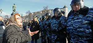 Акции протеста в России: 82 города, около 70 тысяч участников, более 1.500 задержанных